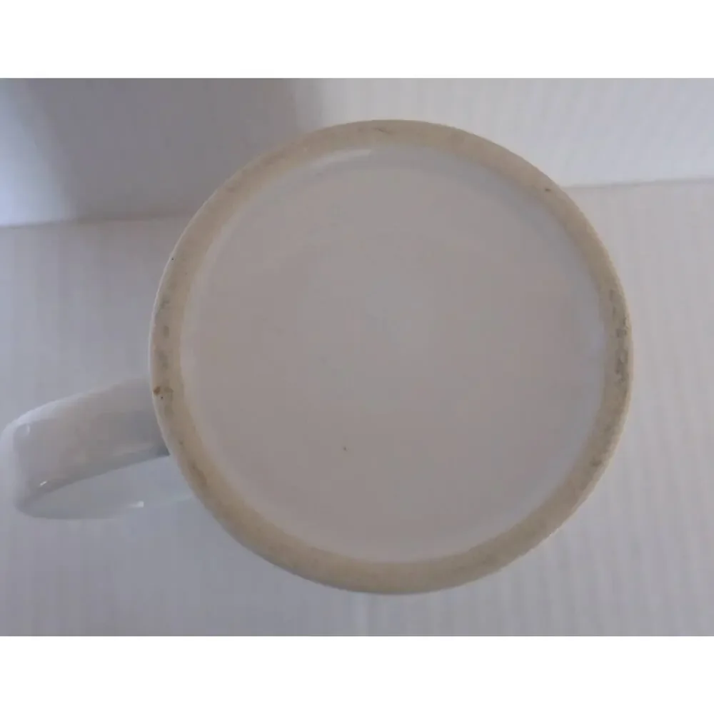 GREENVILLE ROAD WARRIORS Hockey Team Mug with Logo South Carolina White